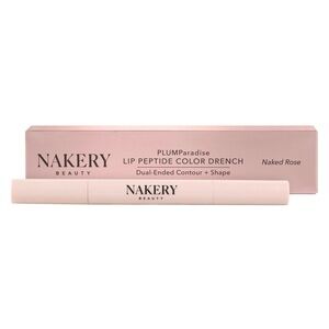 Nakery-Lip Peptide Color Drench - Naked Rose-Dual Ended. Brand New